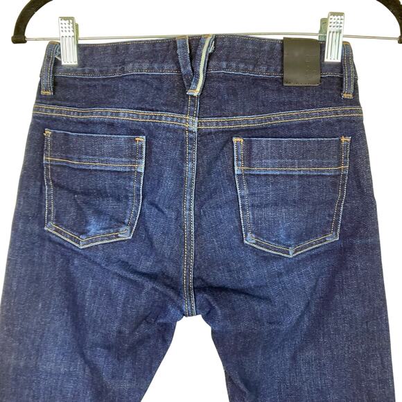 Raleigh Denim Sz 25 Handcrafted DARE White Cone Raw Selvedge Straight Leg Jeans - Picture 4 of 16